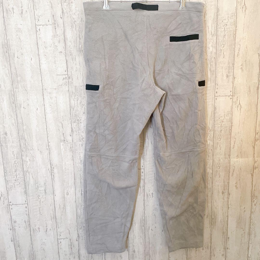 USモデル ノースフェイス ポーラテックフリースパンツグレー 海外S (M相当）