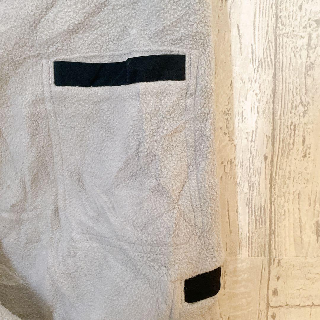 USモデル ノースフェイス ポーラテックフリースパンツグレー 海外S (M相当）