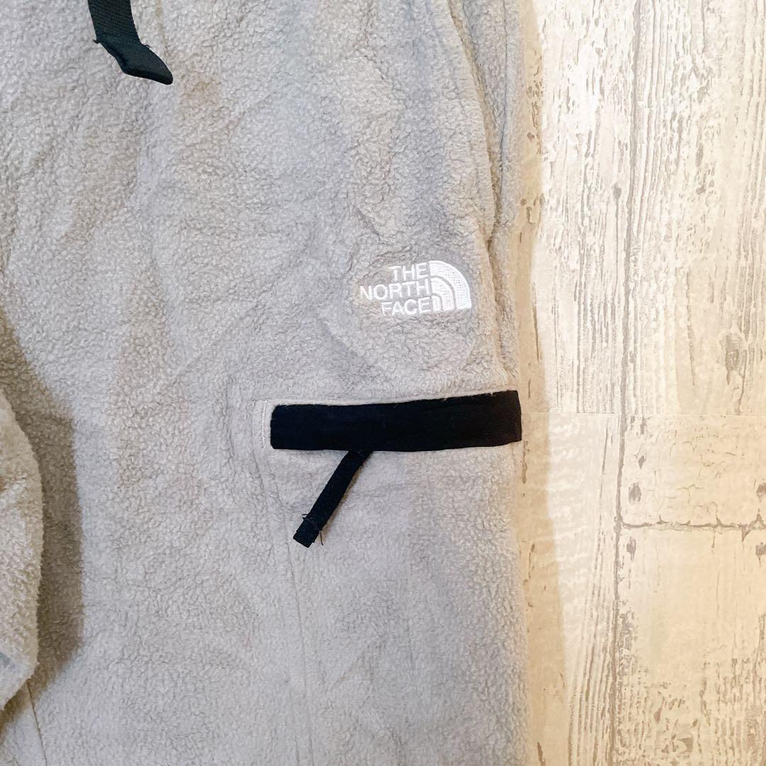 USモデル ノースフェイス ポーラテックフリースパンツグレー 海外S (M相当）