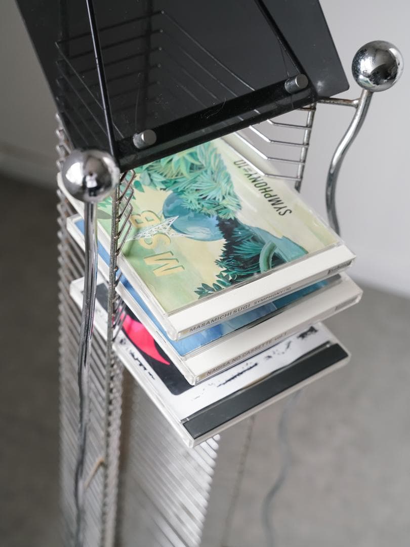 90's ポスモダン ウェーブ CDラック/収納 スタンド