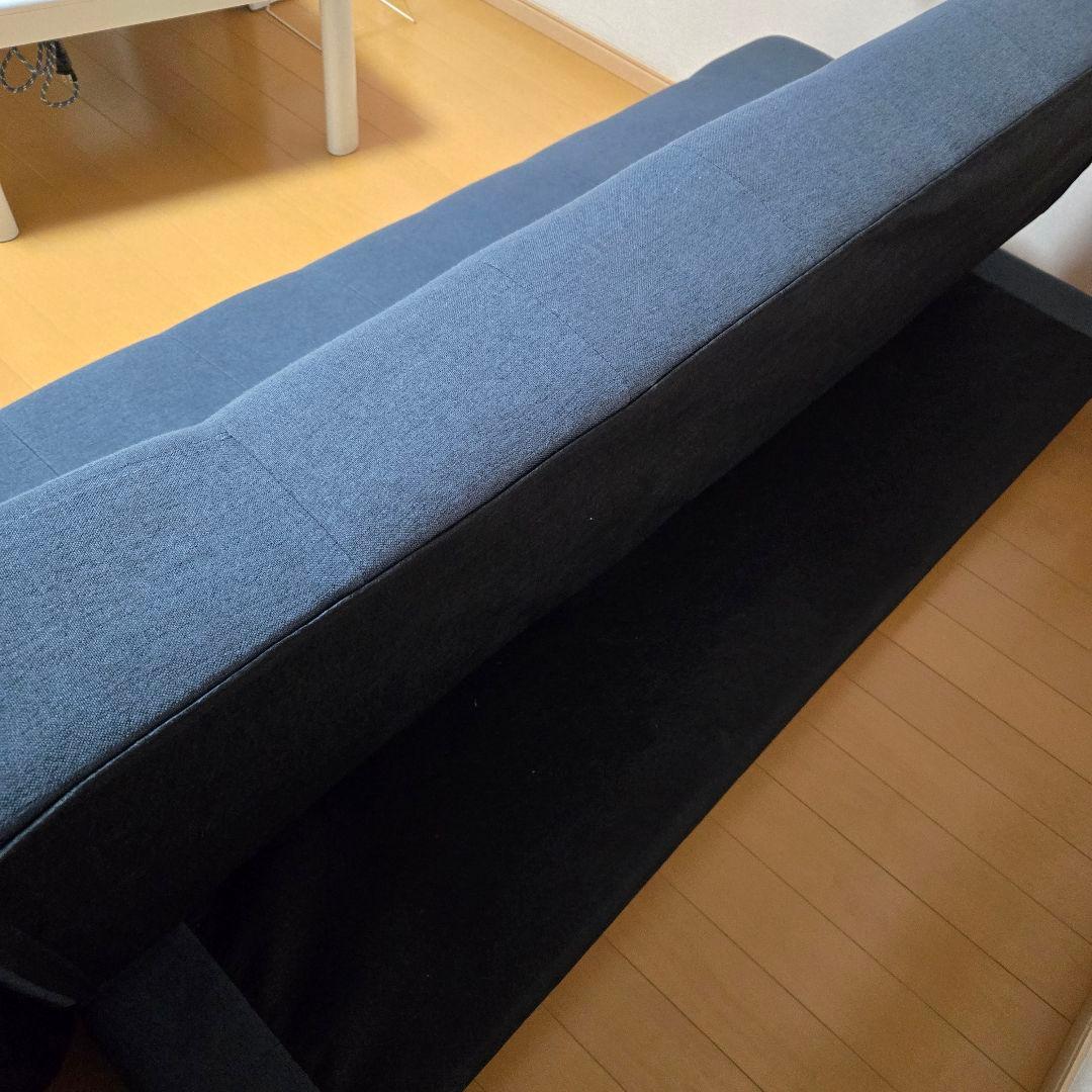 グレーのシンプルソファベッド