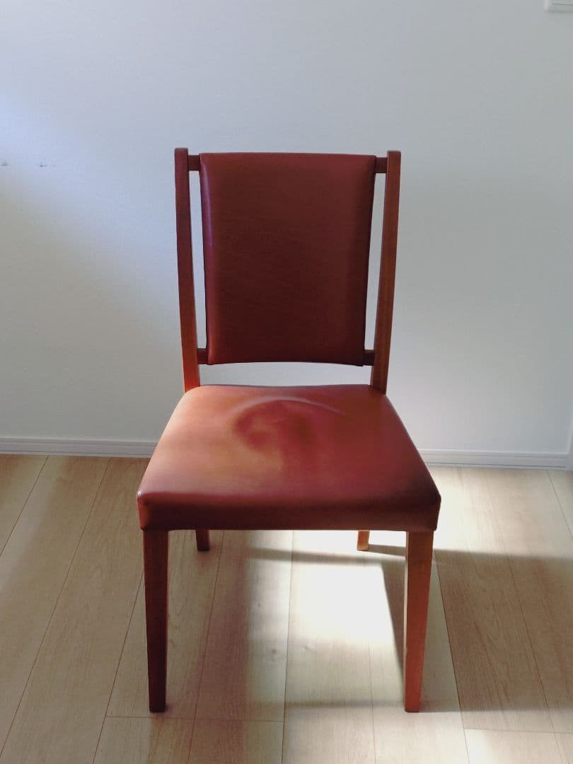 ウッドユウライクカンパニー　革張りチェア