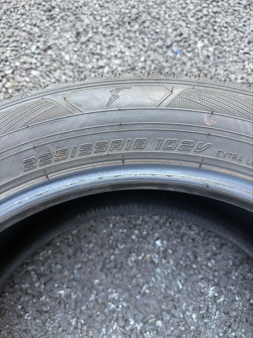 FISHerJIM【バリ溝・国産】225/55R18GOODYEAR4本①