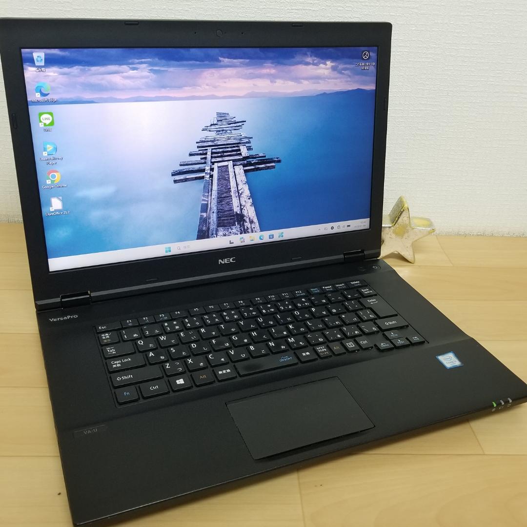 期間限定 SSD Win11 DVD再生可 ノートPC NEC (E2868)