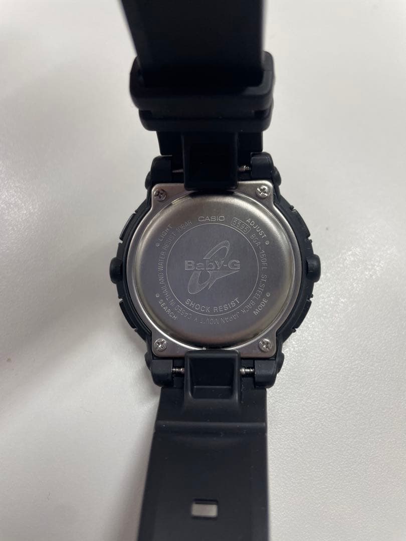 【美品】BABY-G 腕時計セット ホワイト ブラック 2個セット