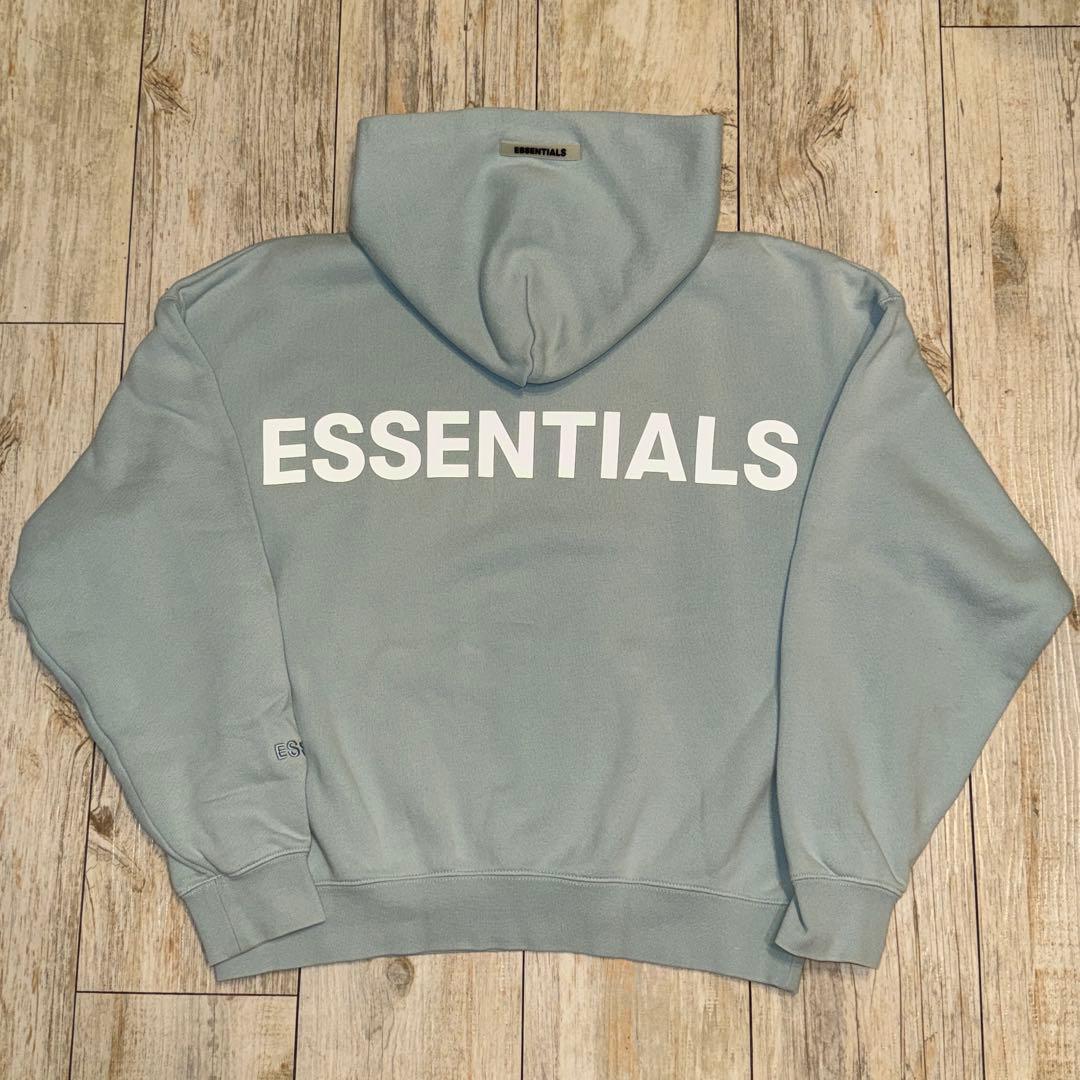 FOG ESSENTIALS パーカー ライトブルー Sサイズ