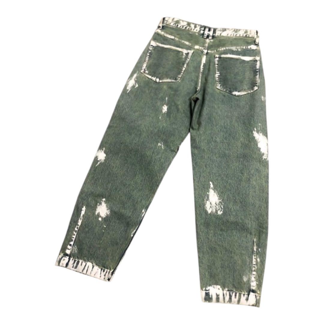 【美品】TANAKA CITYSHOP 別注 ペイントワイド デニム