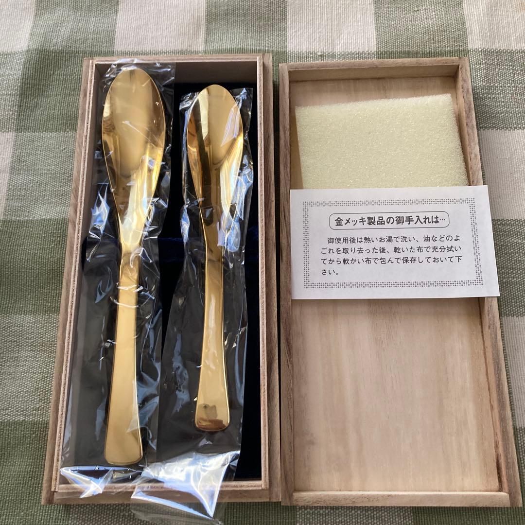 田中貴金属　スプーン　2本