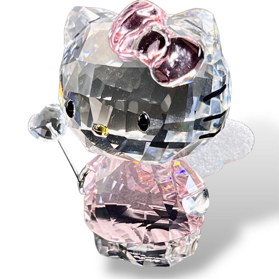 超希少 2013年限定品 スワロフスキー ハローキティ フェアリー ピンクリボン