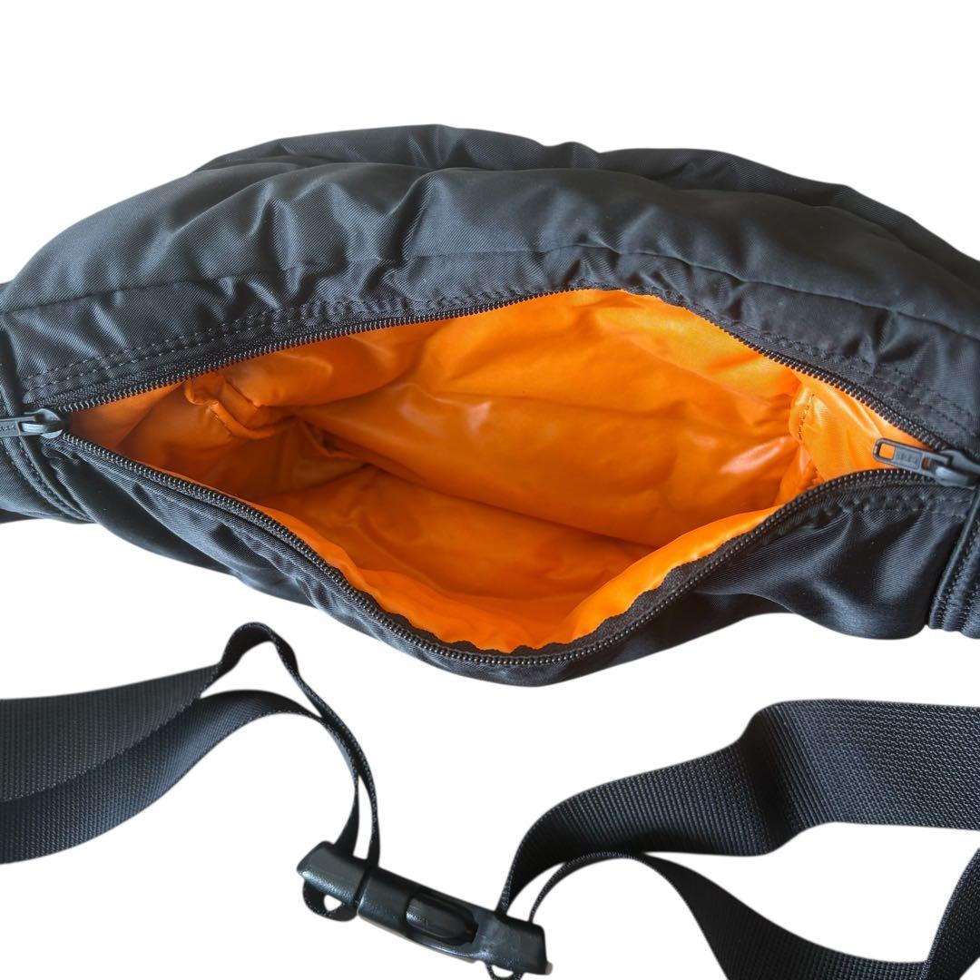 美品✨PORTER タンカー ボディバッグ ウエストバッグ ブラック ポーター