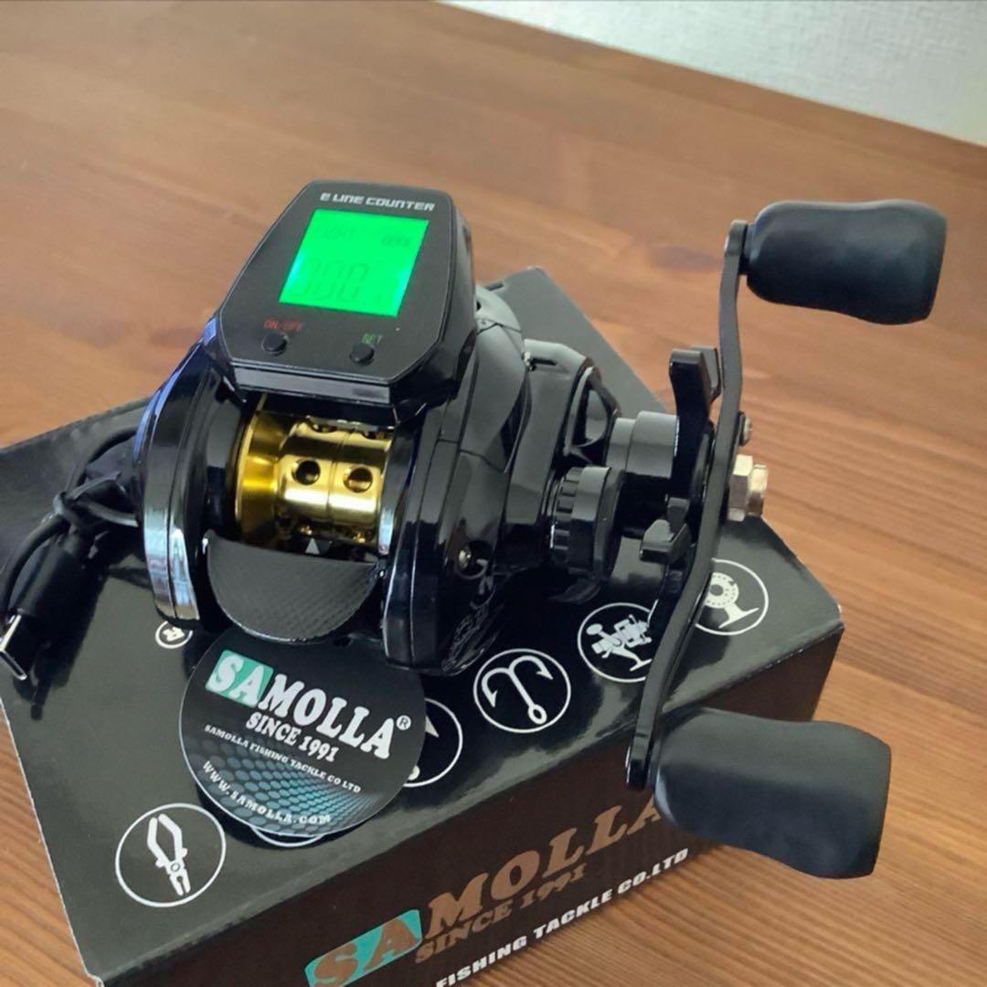 タコ　大物　1.75m MAX300g 2ピースロッド&カウンター付ベイトリール