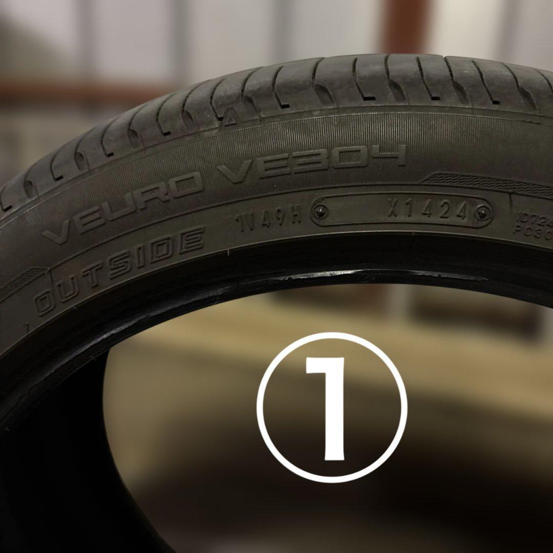 275/35 19インチ 2本 ダンロップ ビューロVE304