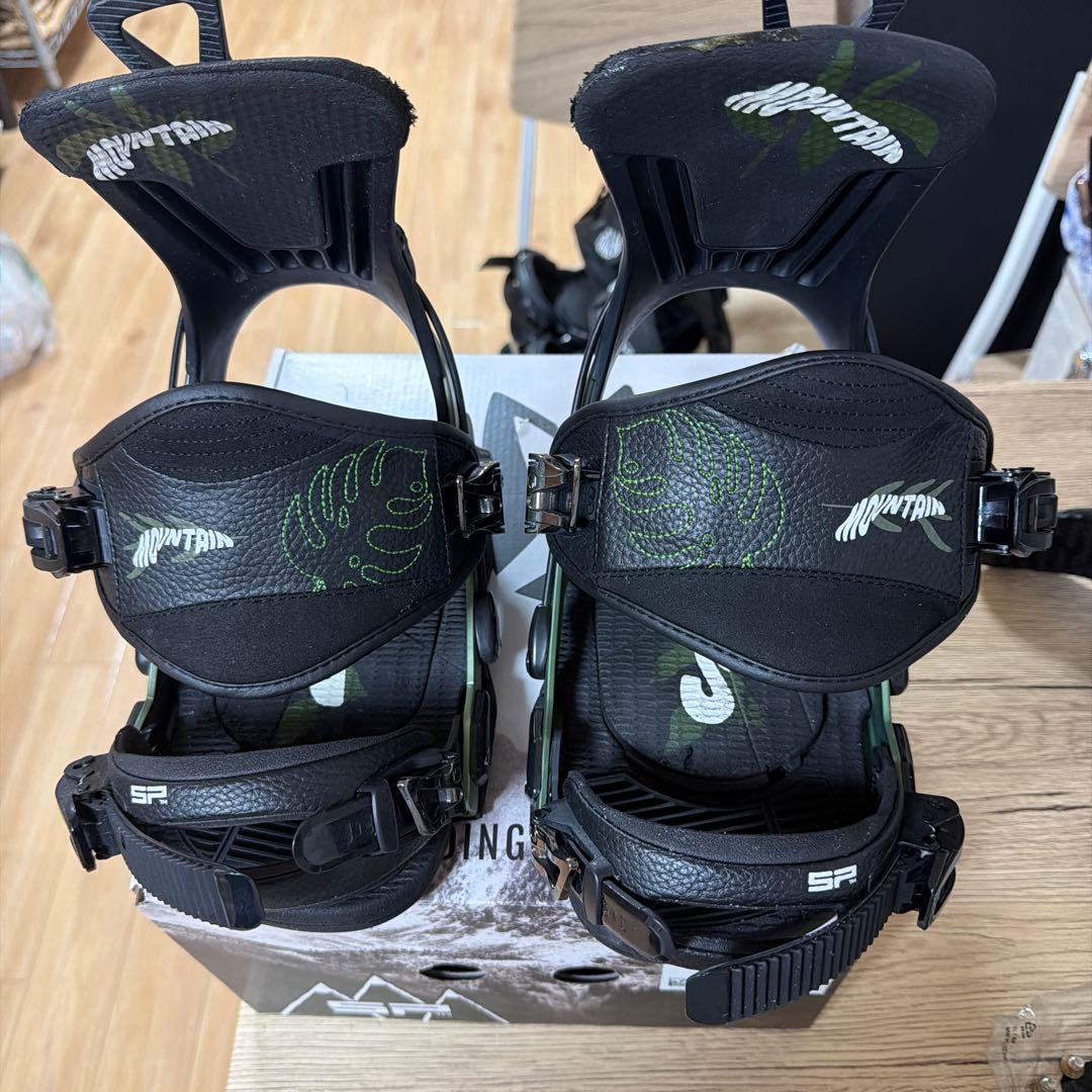 SP MOUNTAIN ビンディング ブラック/グリーン　ＳＰバインディング