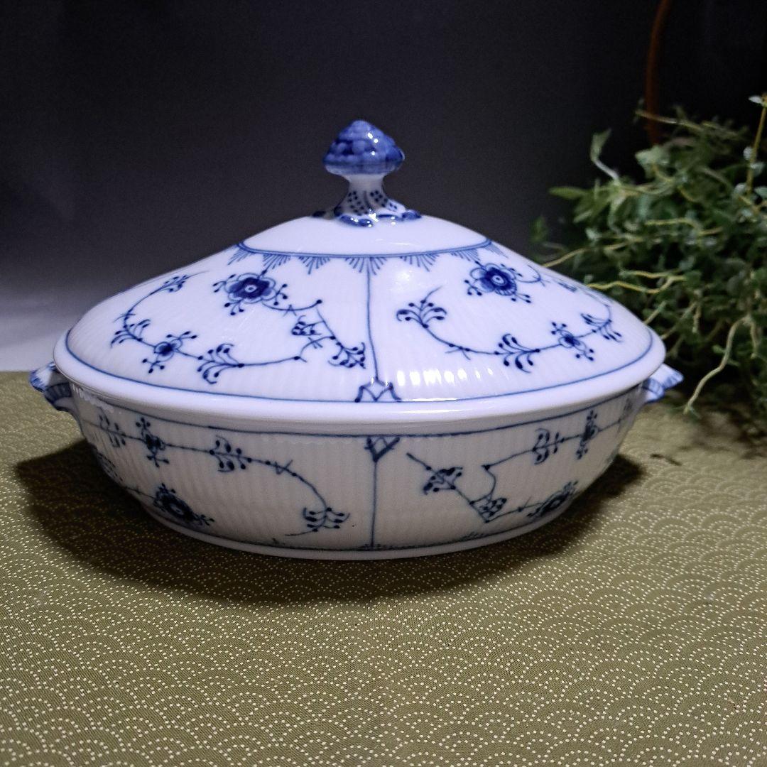 ロイヤルコペンハーゲン　ブルーフルデッド　スープチューリン　未使用　箱付き