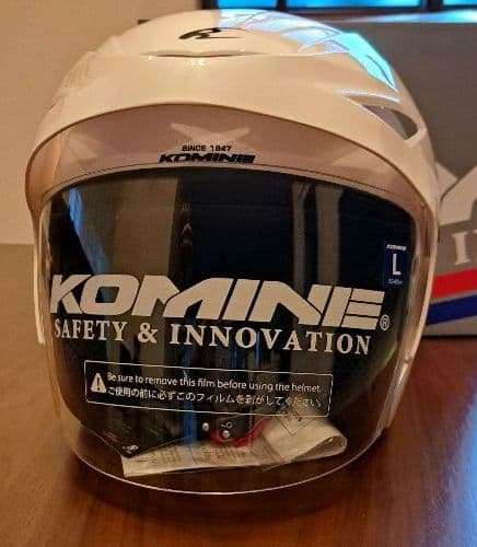 コミネ　ジェットヘルメット　ERA Ⅱ　HK1651 パールホワイト