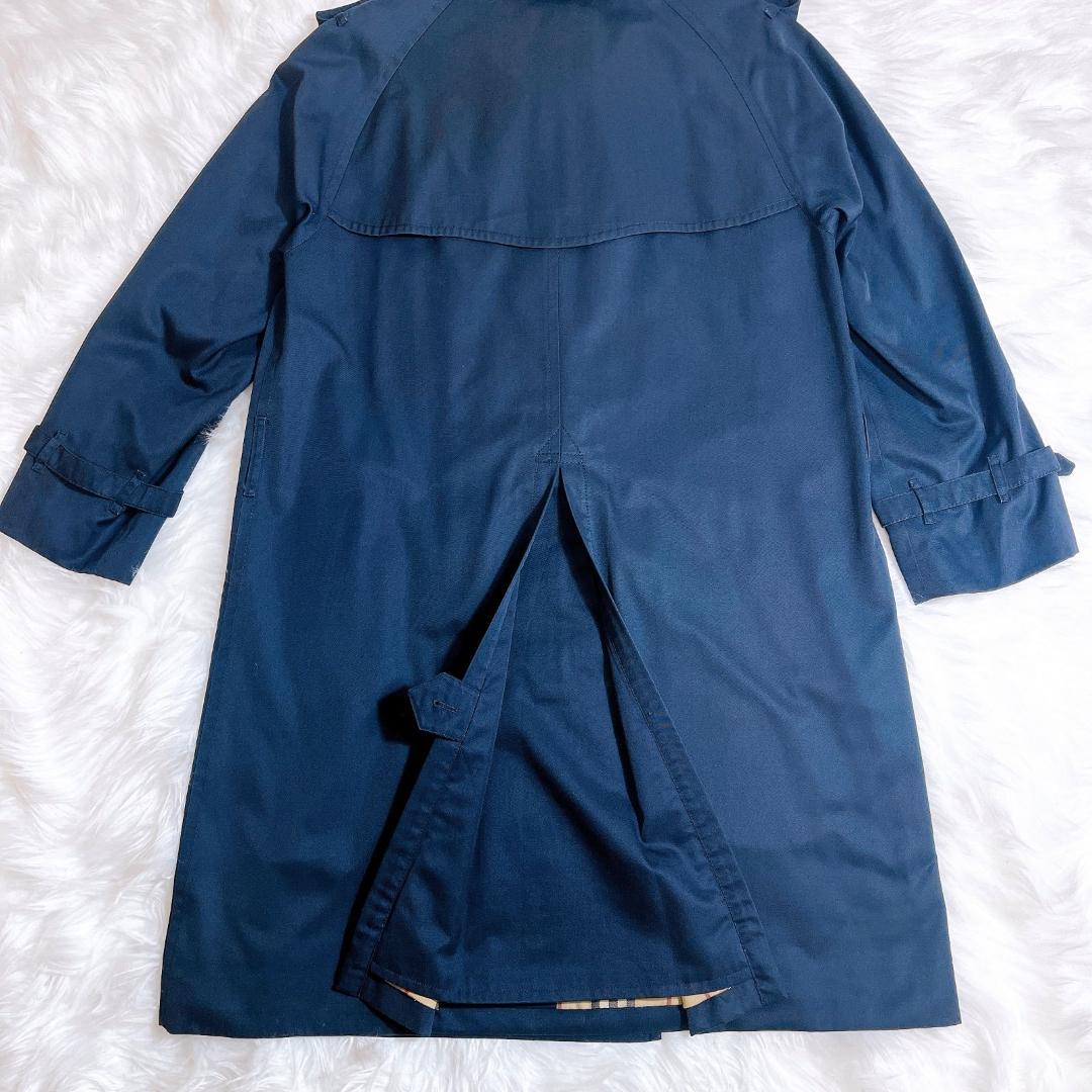 BURBERRY ロンドン ノバチェック トレンチコート NV クリーニング済み