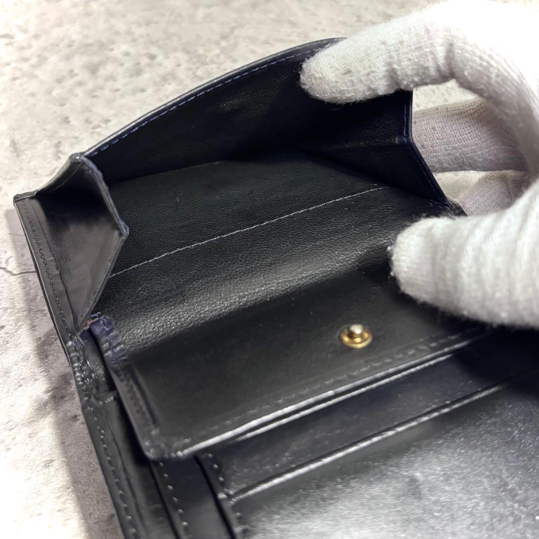 【サボさん！】ホワイトハウスコックス 3つ折りミニ財布 ウォレット