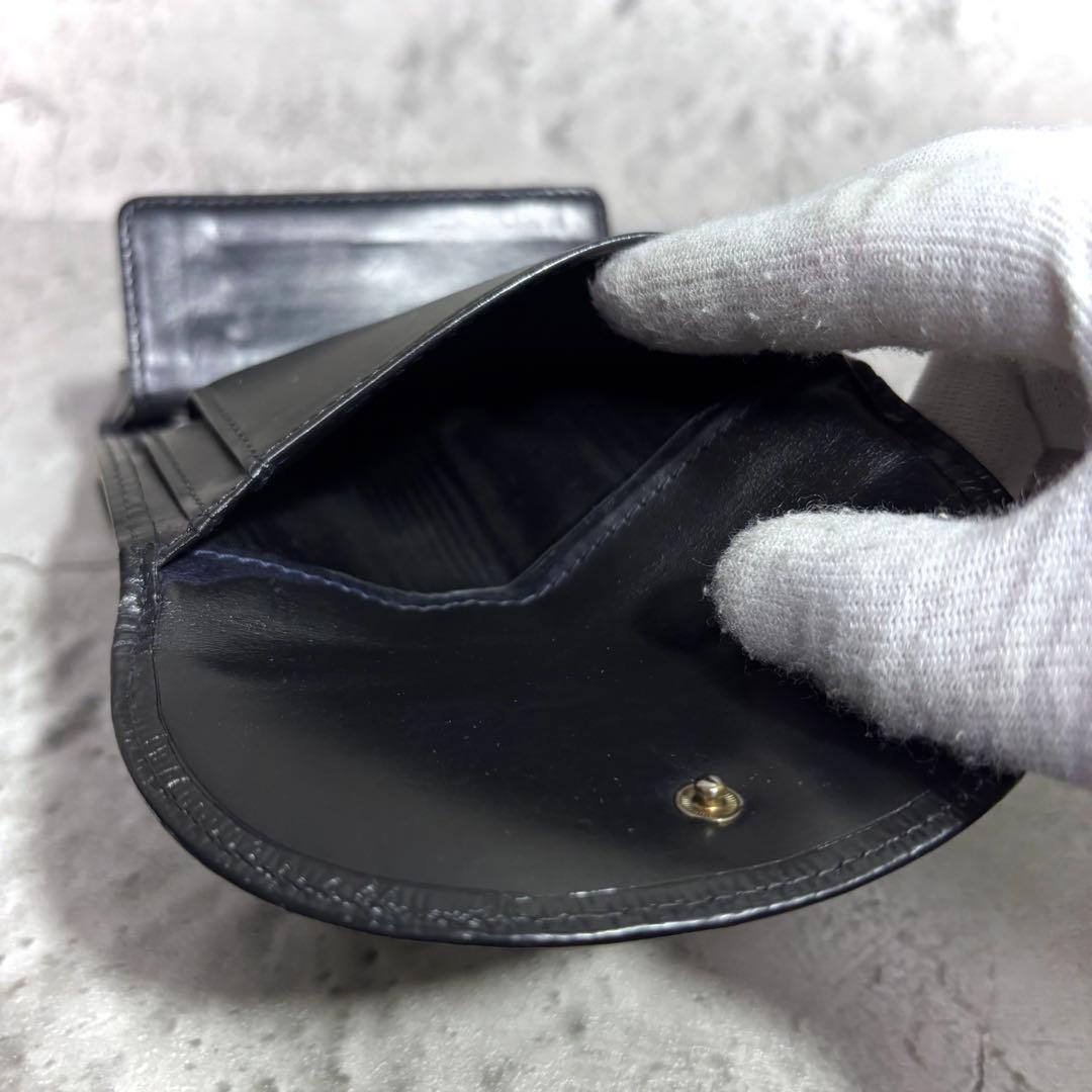 【サボさん！】ホワイトハウスコックス 3つ折りミニ財布 ウォレット