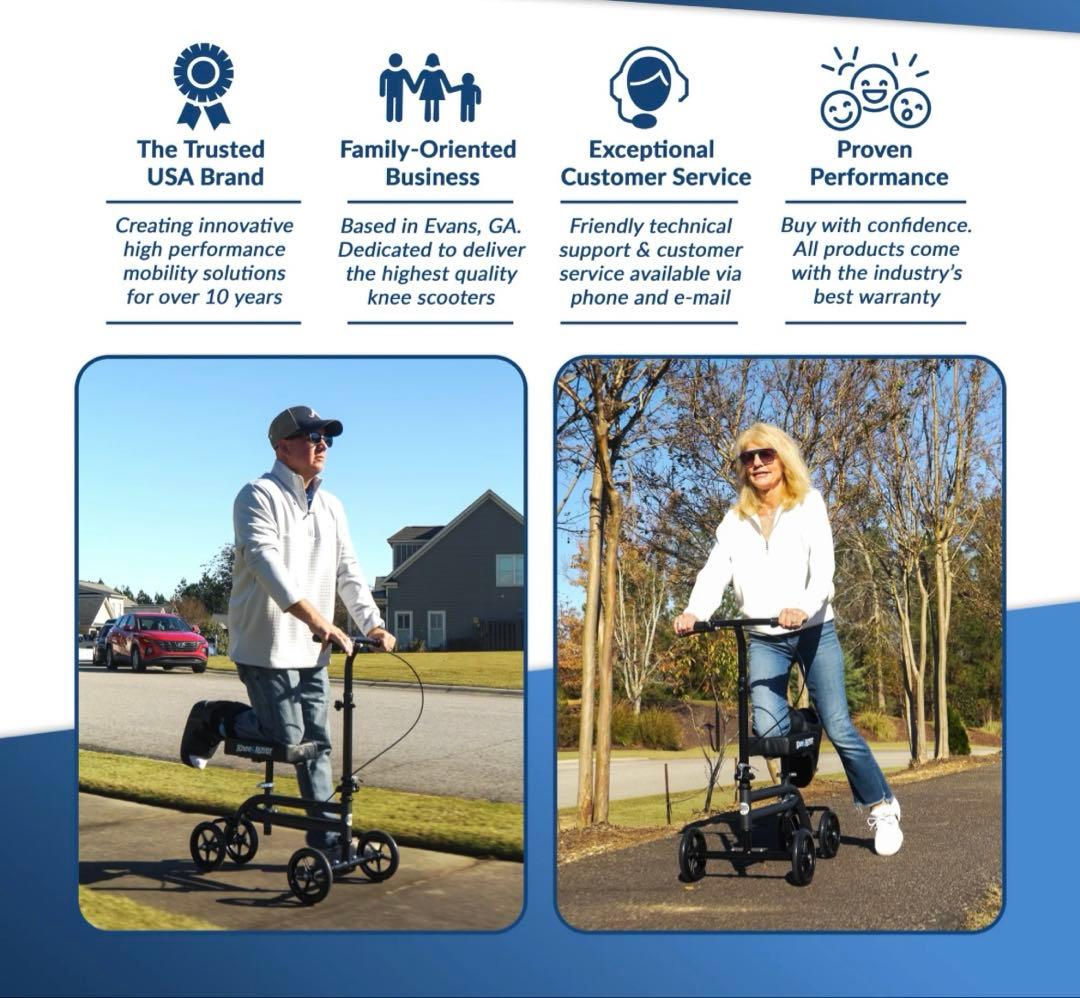 KneeRover ニースクーター マットブラック