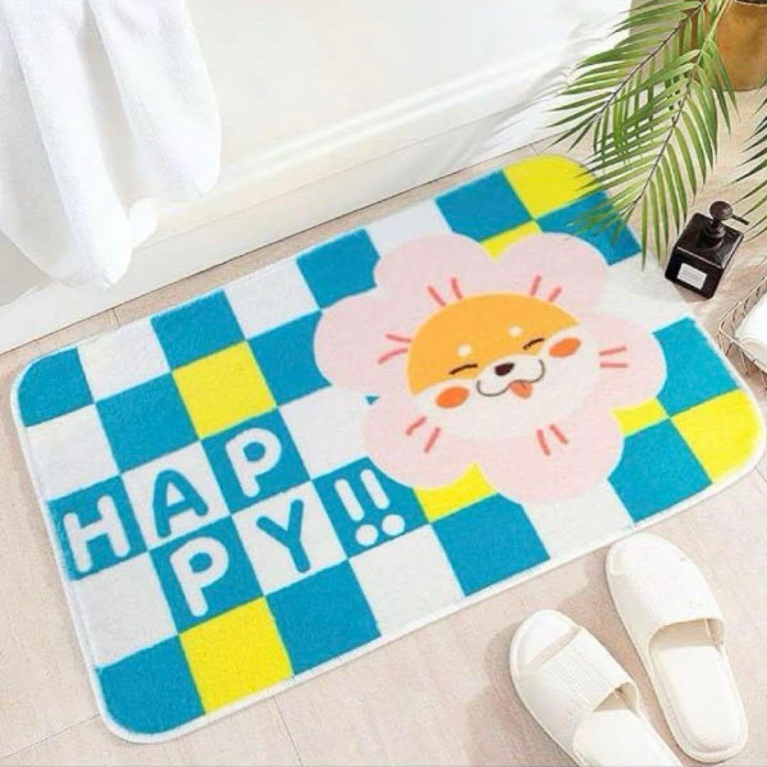 バスマット　お風呂マット　足マット　犬　かわいい　40×60cm