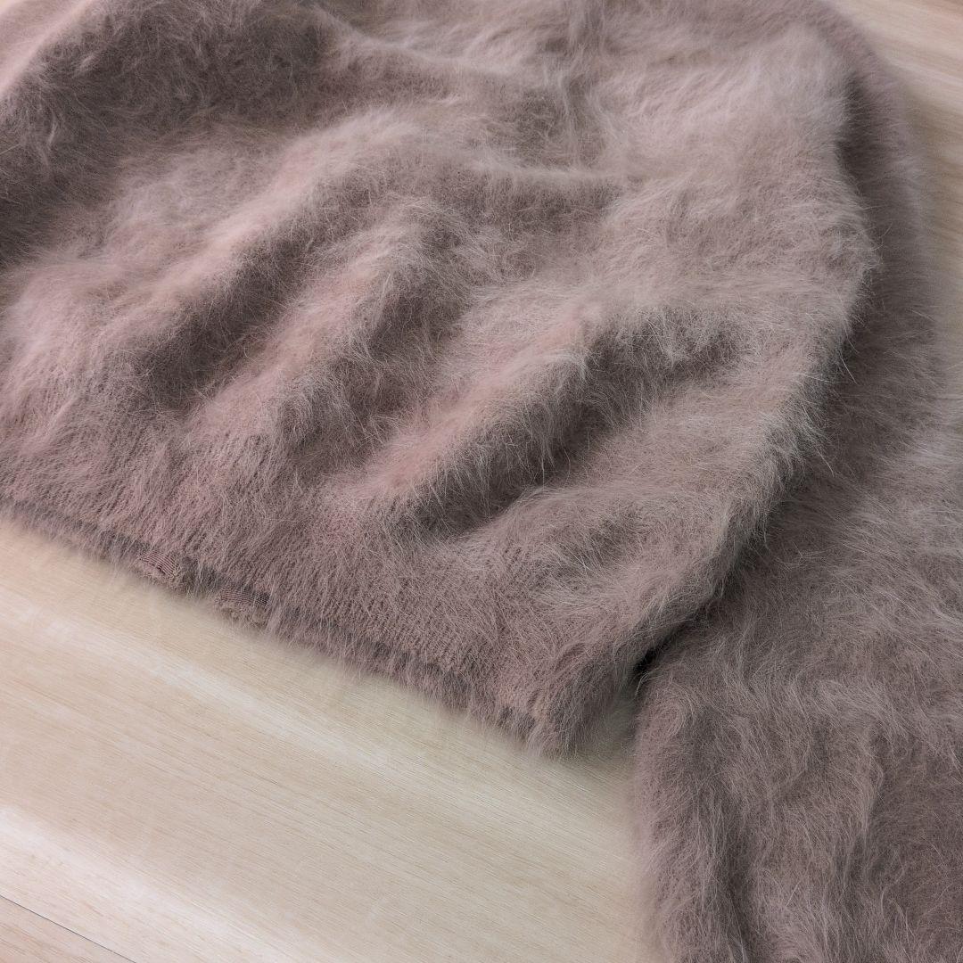 イエナ IENA アンゴラコンパールビーズ刺繍カーディガン