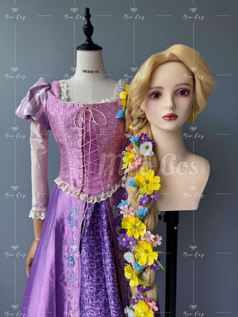 シークレットハニー　ディズニー　ラプンツェル　仮装　ドレス　コスプレ