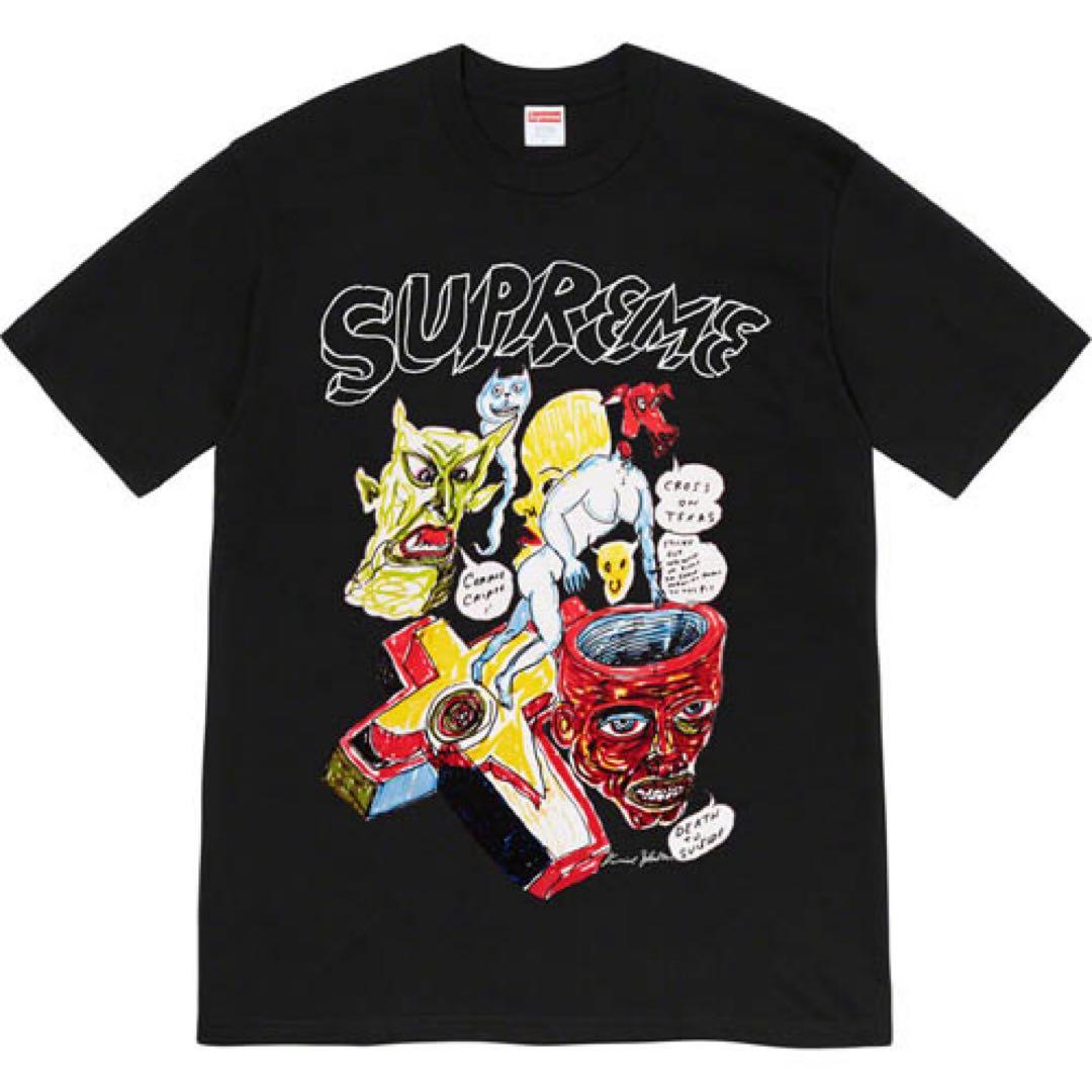 Supreme 【Daniel Johnston Tee】ブラックＬ　【希少】
