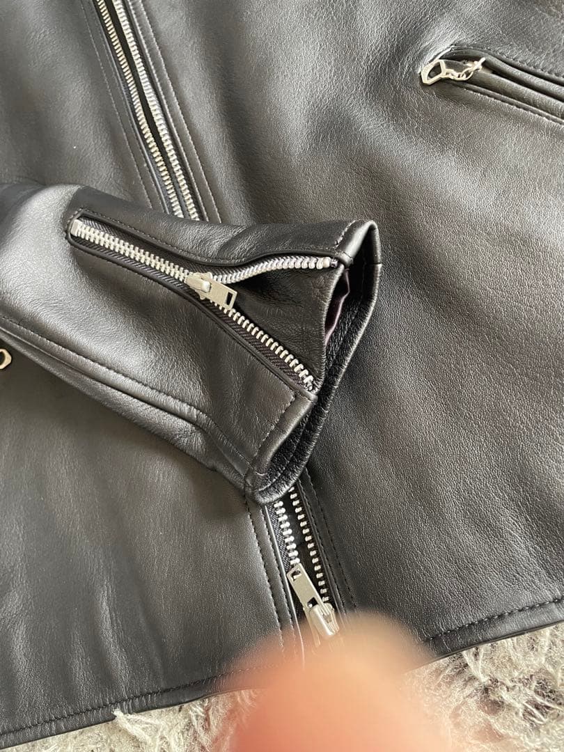 【SALE】SCYE （サイ）シングルライダース レザージャケット38