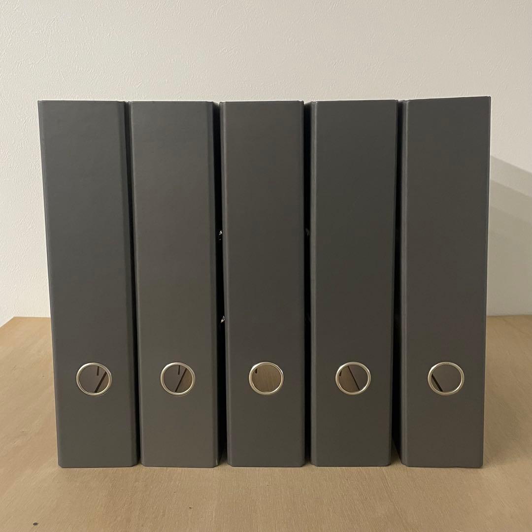 大容量セット / A4リング式ファイル 2リング