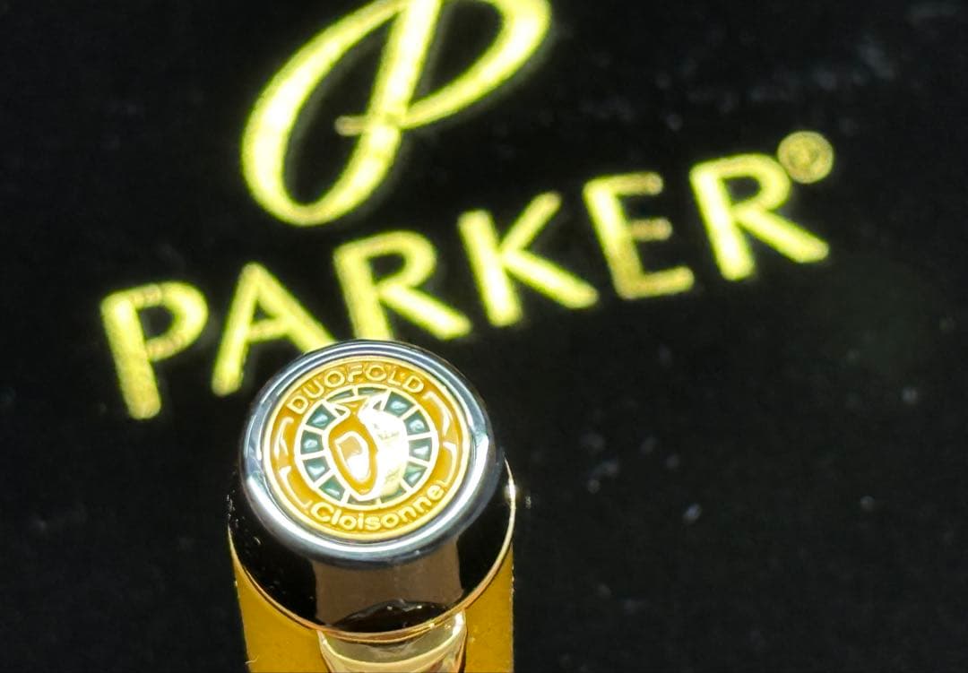 限定No.７▪️新品▪️PARKER万年筆 デュオフォールド・クロワゾネ