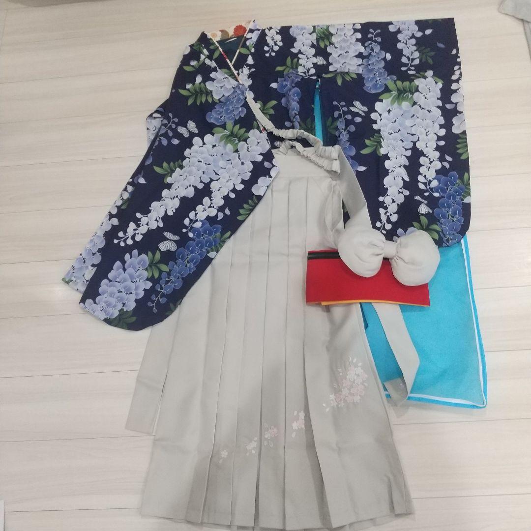 Catherine Cottage 卒業式袴セット 150サイズ 藤花柄