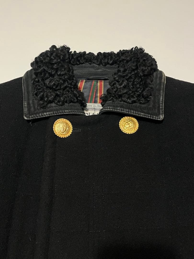 ジャケット・アウター GIANNI VERSACE 1990s Quilted Wool Coat