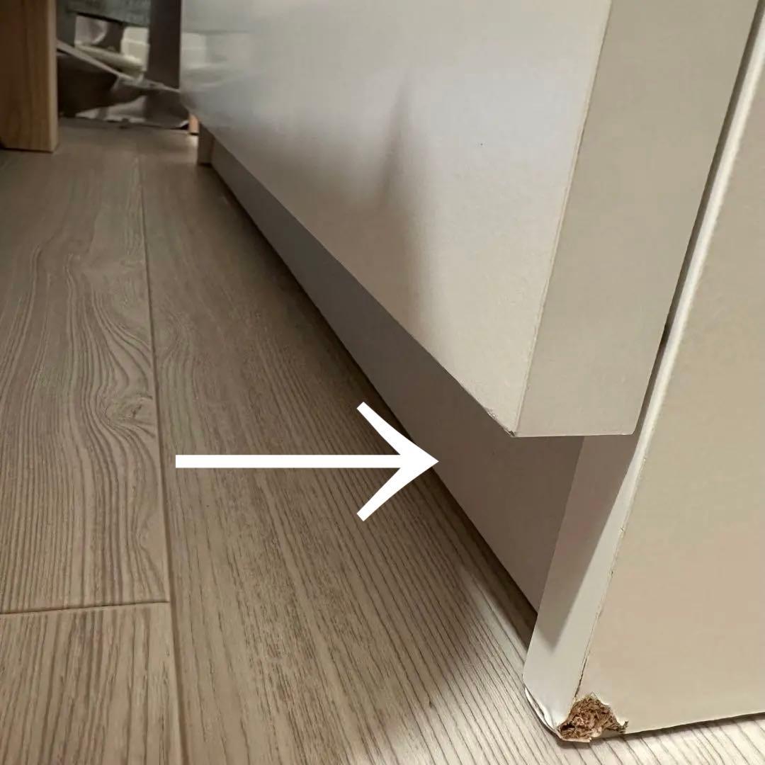 【価格変更】IKEA マルム　チェスト　4段　ガラストップ付き