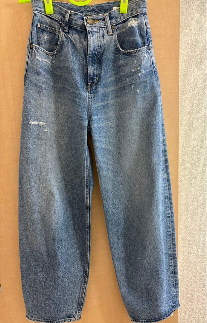 はれるや様用　ブラックバイマウジー　プナビンテージロングデニム