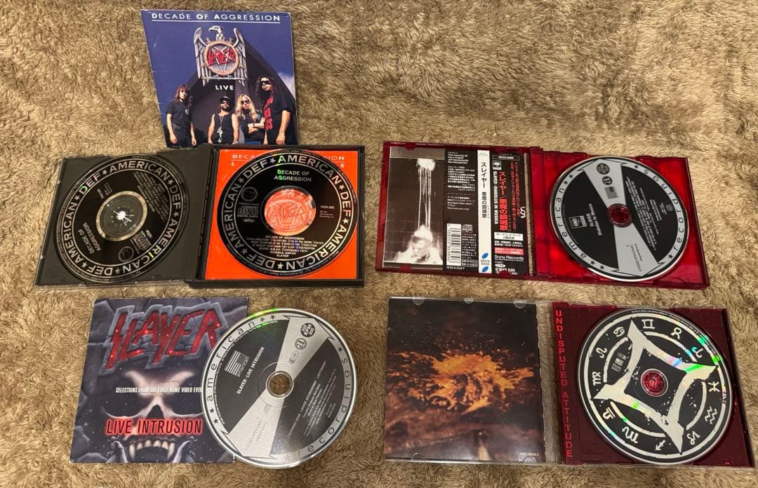 Slayer CDアルバムセット 【バラ売り可能】