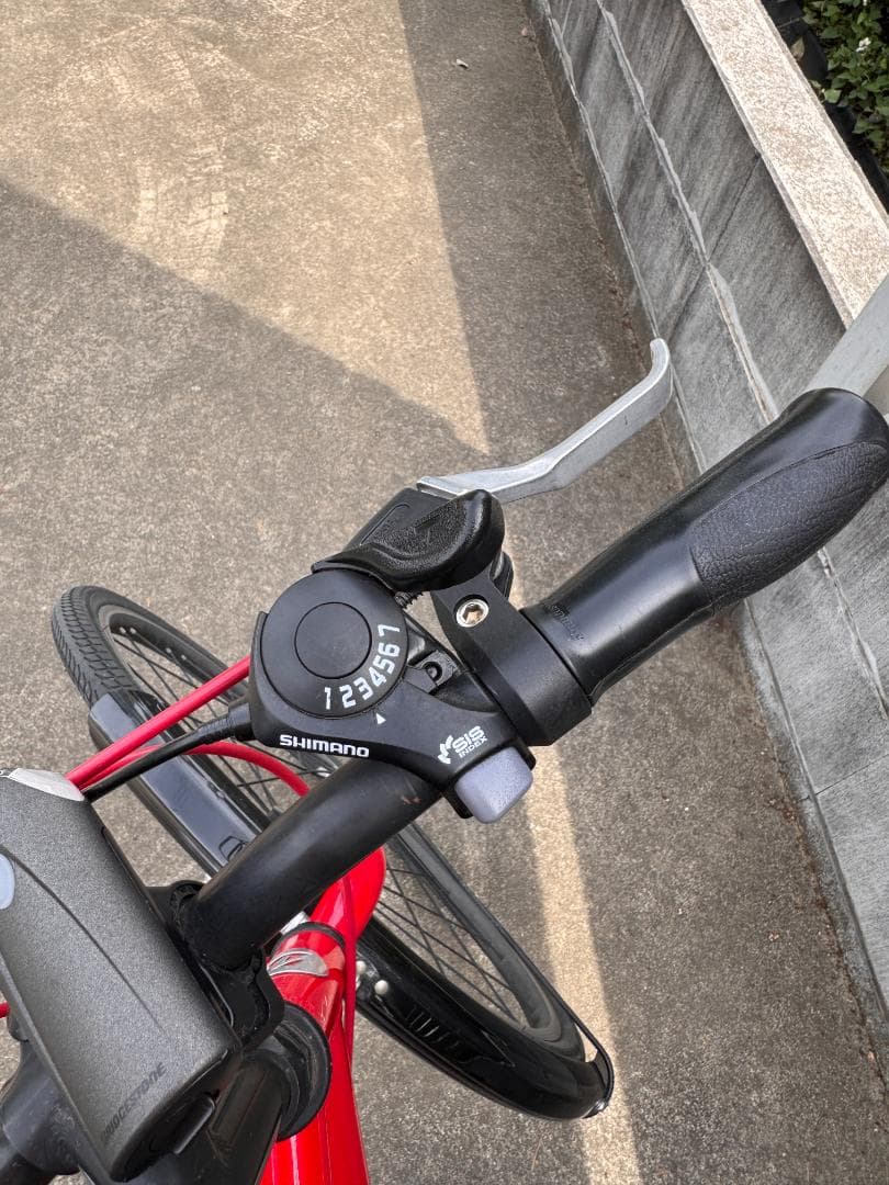 ブリヂストン シュライン 24インチ自転車　ピュアレッド　さいたま市より出品