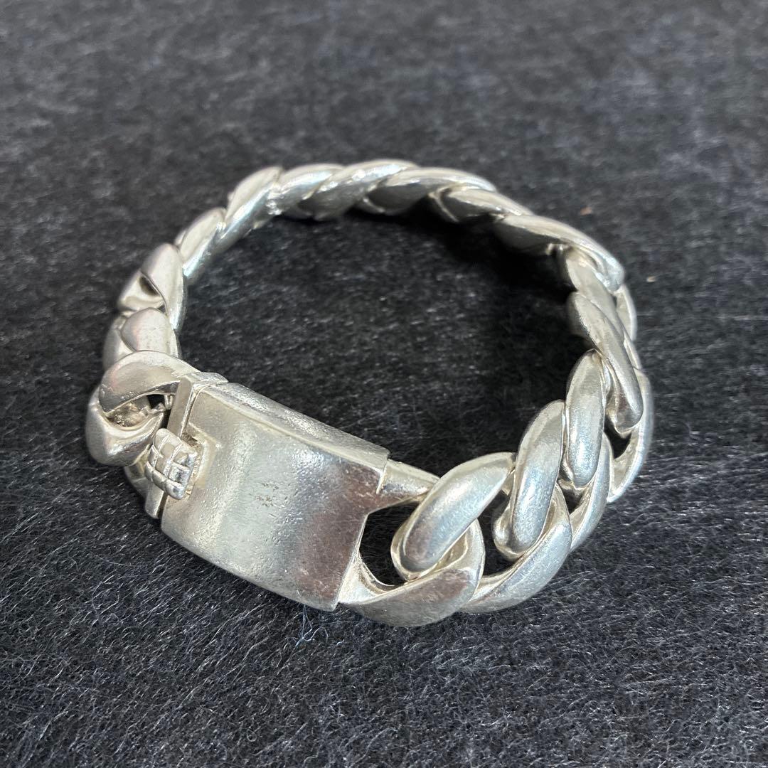 シルバーブレスレット シルバーチェーン 2点まとめ商品