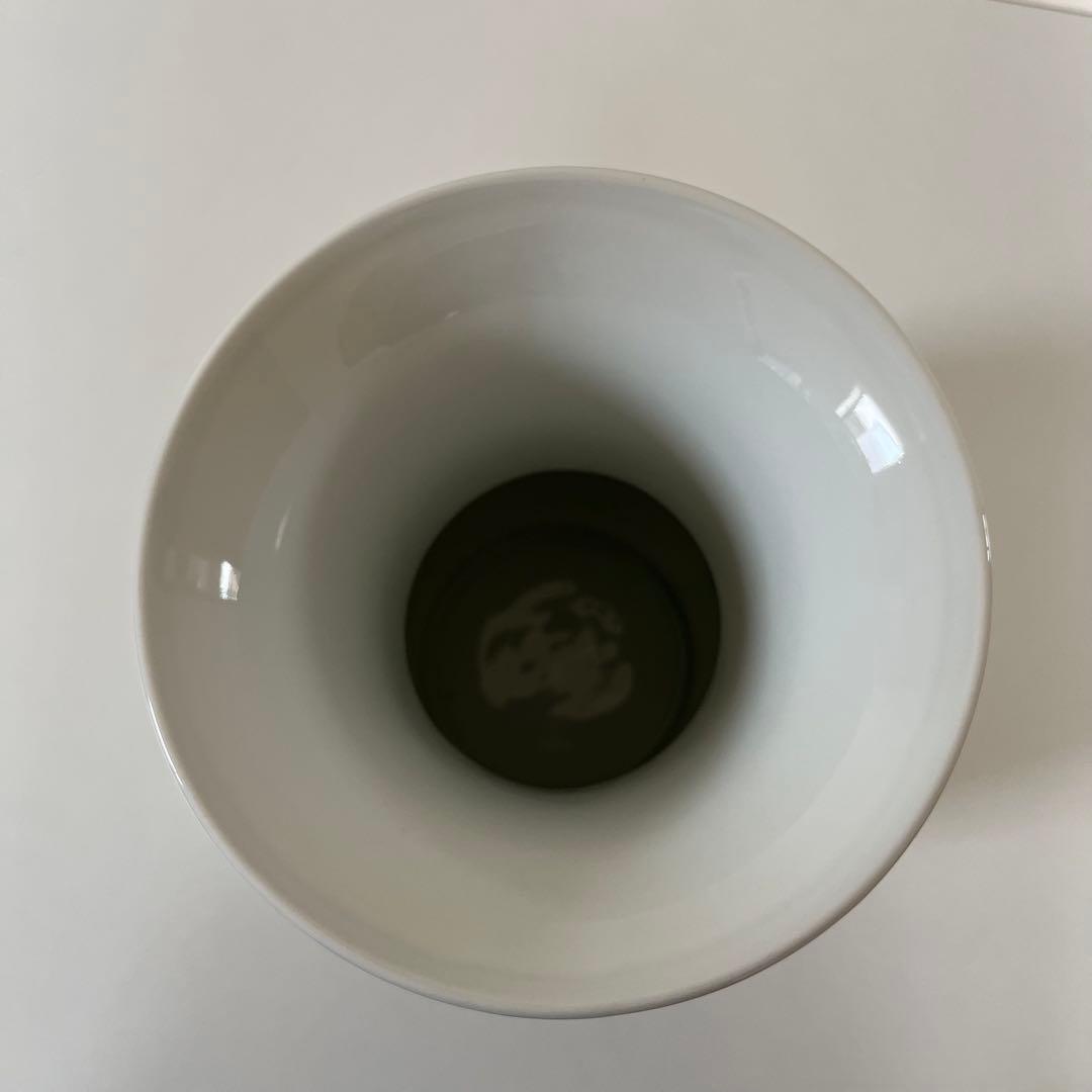 新品未使用　有田焼　花瓶　色鍋島　和泉作 牡丹　八号