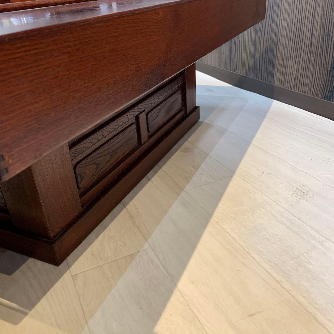 囲炉裏テーブル　レトロ　付属品有り！