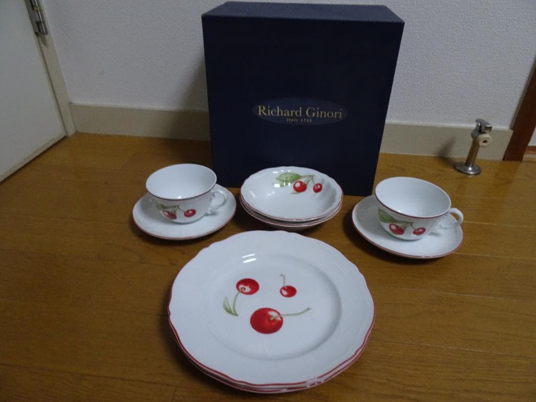 Richard Ginori 食器セット チェリー柄 de-5