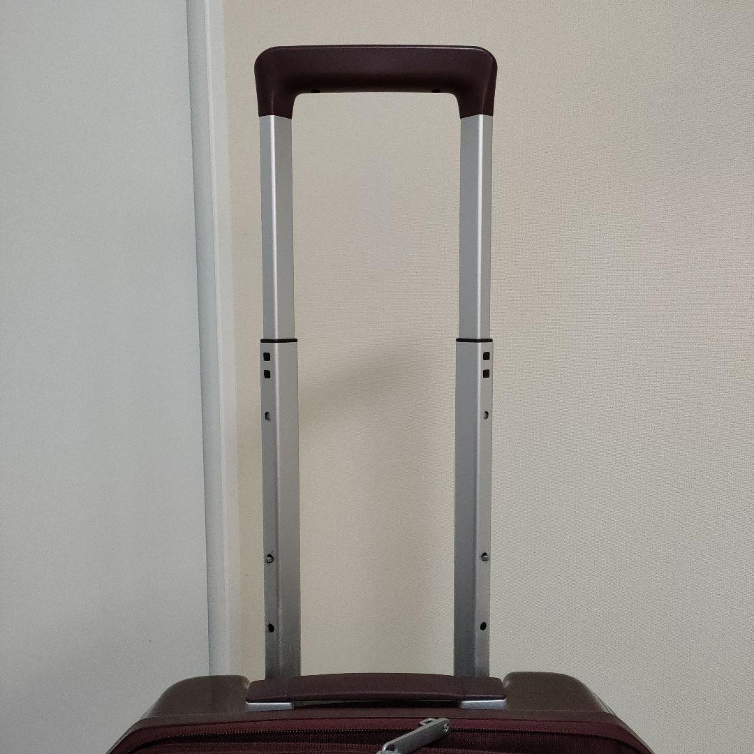 サムソナイト キャリー ロベス 拡張 ワインレッド 33L 機内持ち込 USB