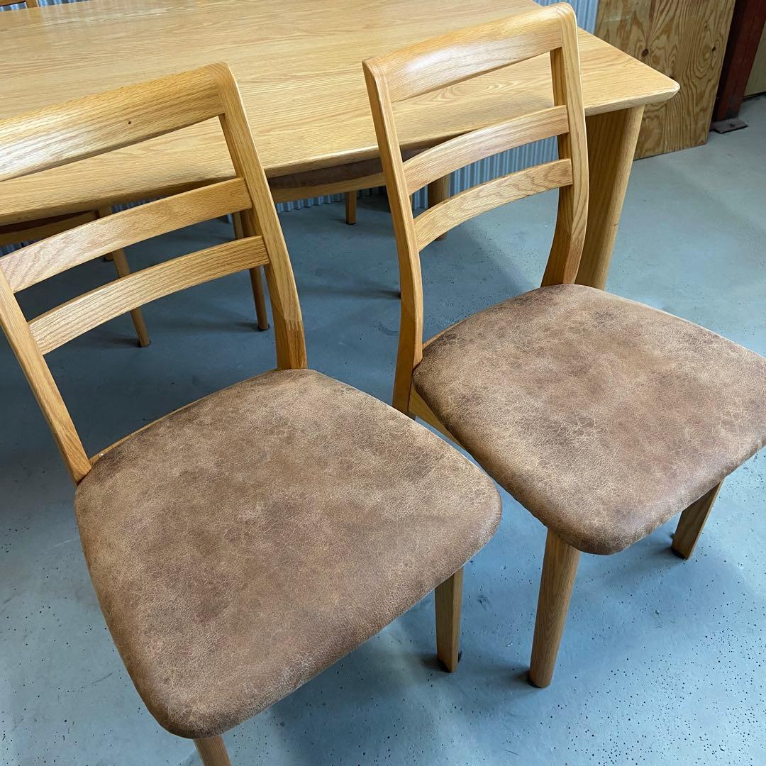 美品⭐️イバタインテリア　ダイニングテーブルセット　飛騨家具