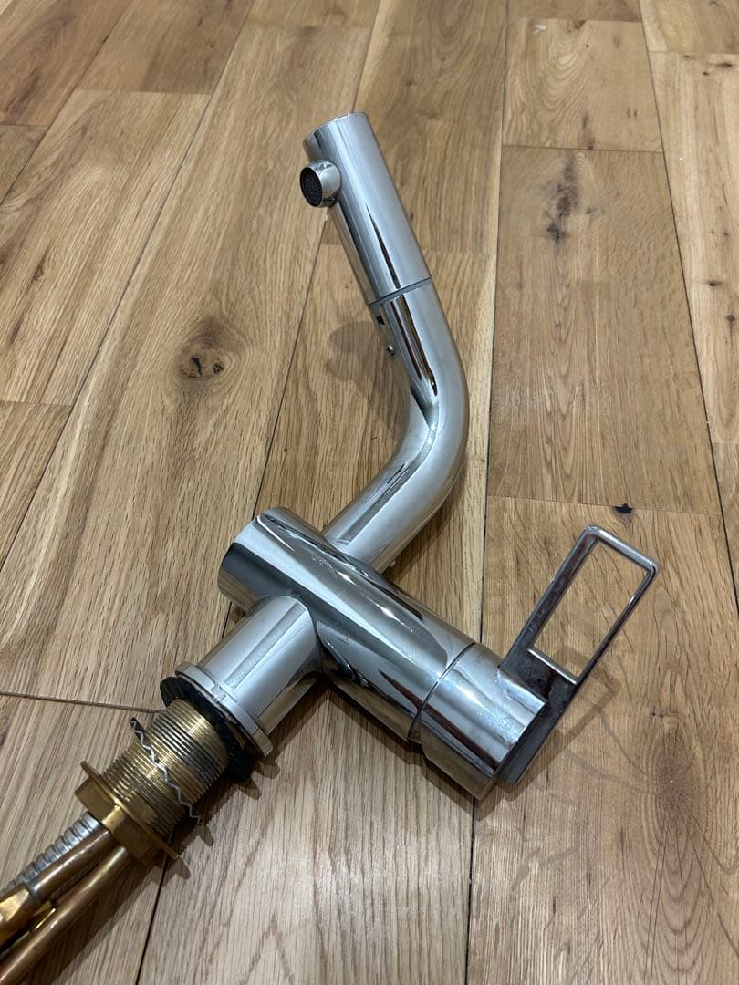 カクダイ 混合水栓 184-013 シングルレバー　混合水栓