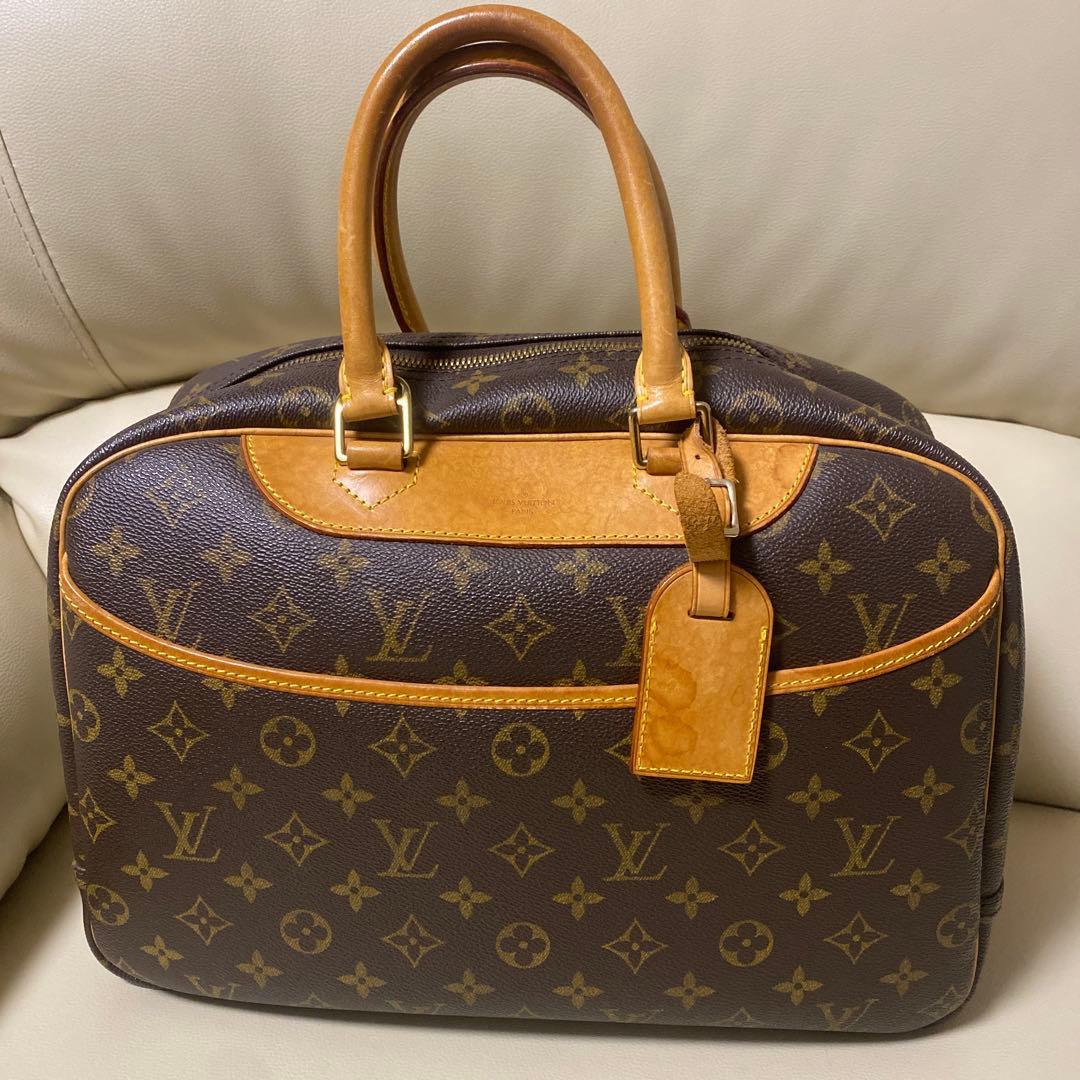 ルイ・ヴィトン ボストンバッグ 中型 ダークブラウン