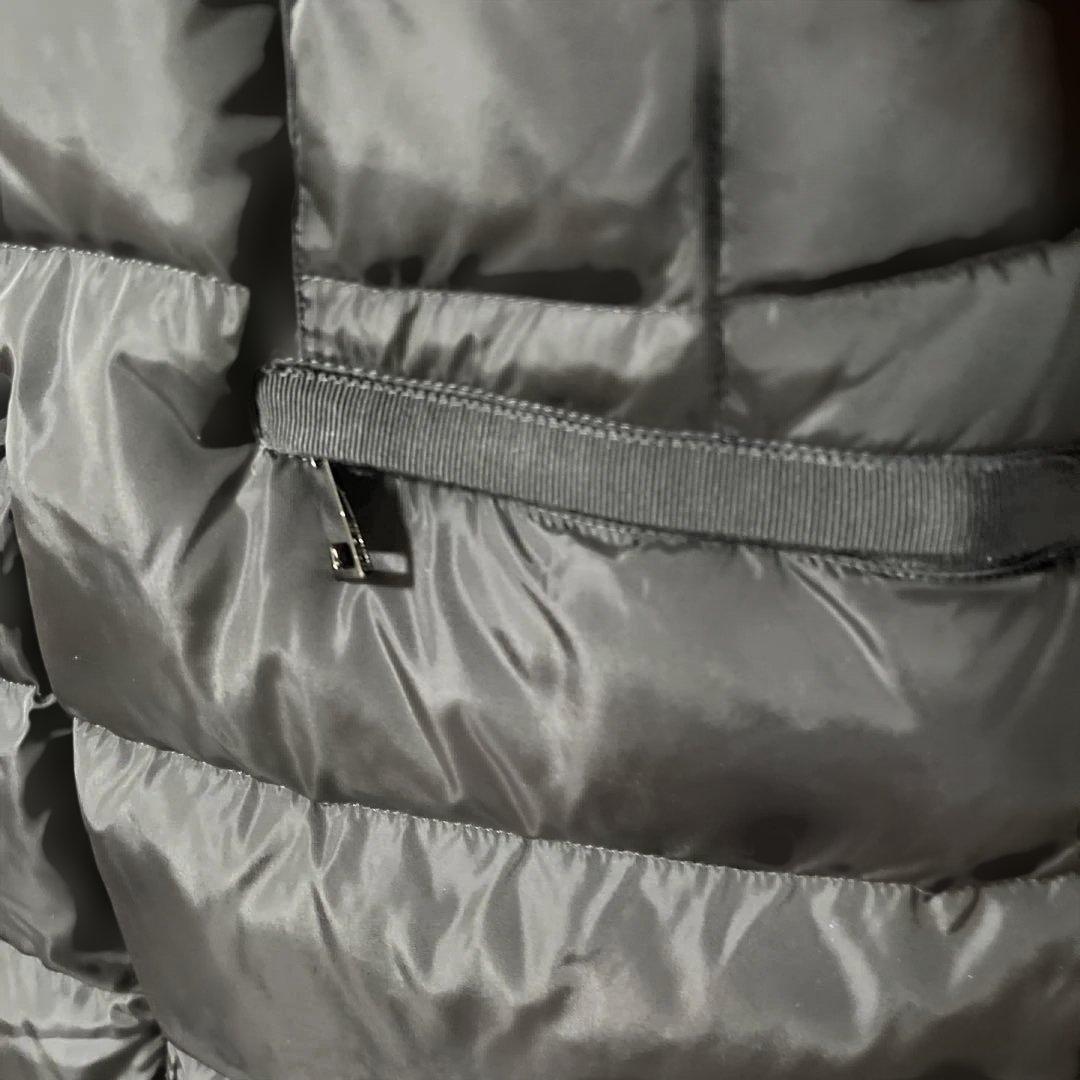 モンクレール ダウン ロング 黒 サイズ1 MONCLER AVOCETTE