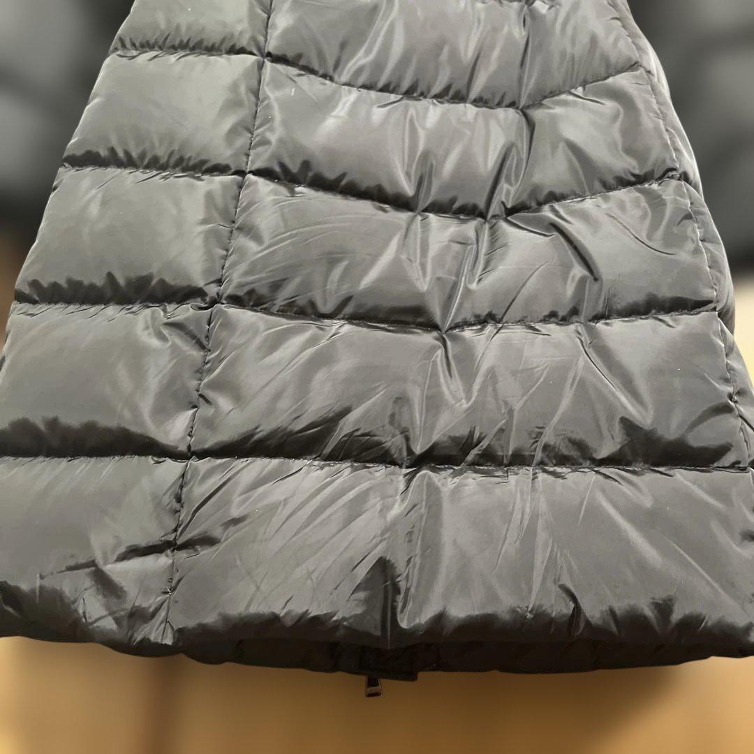 モンクレール ダウン ロング 黒 サイズ1 MONCLER AVOCETTE
