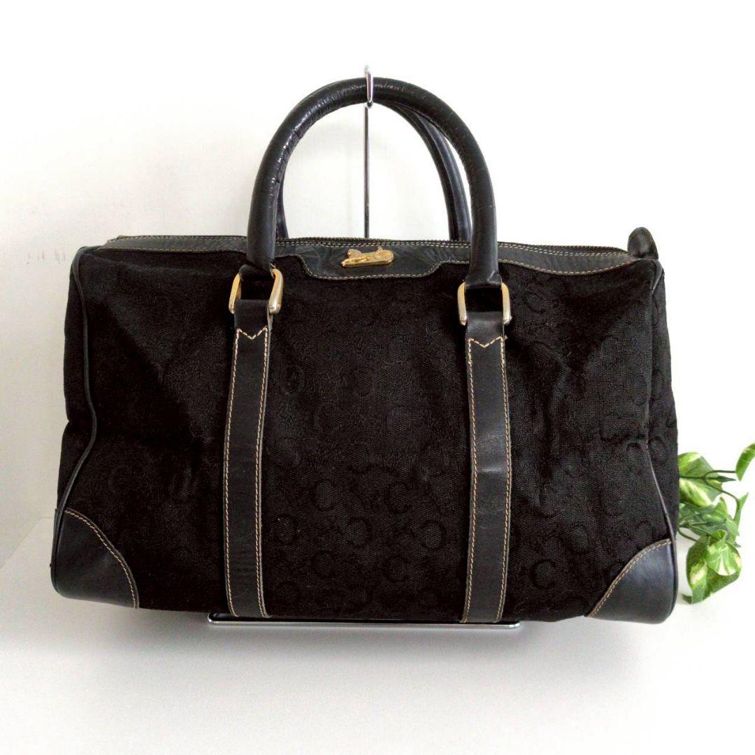 良品 セリーヌ 馬車 ビンテージ ボストン ハンドバッグ 鞄 レディース メンズ