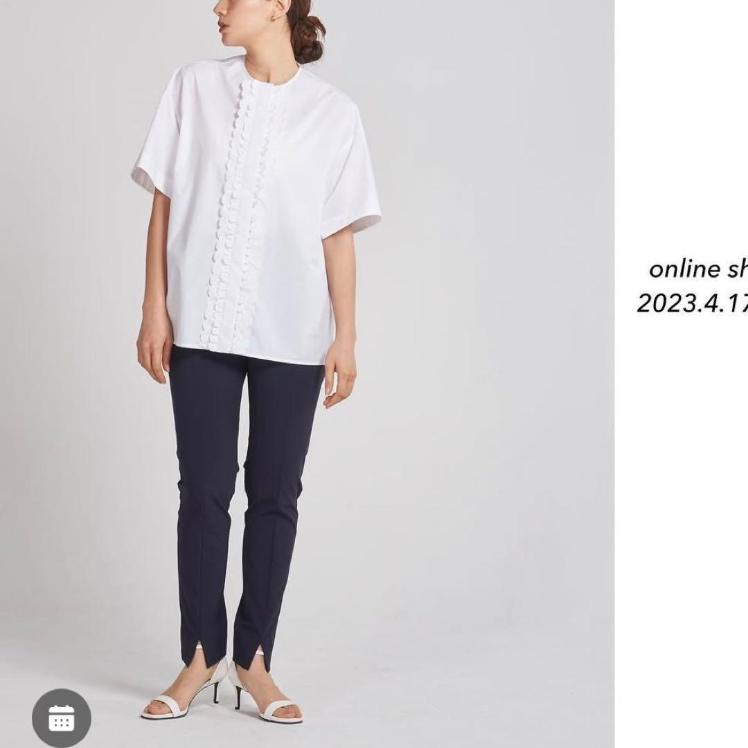 yori スカラップシャツ　ヨリ