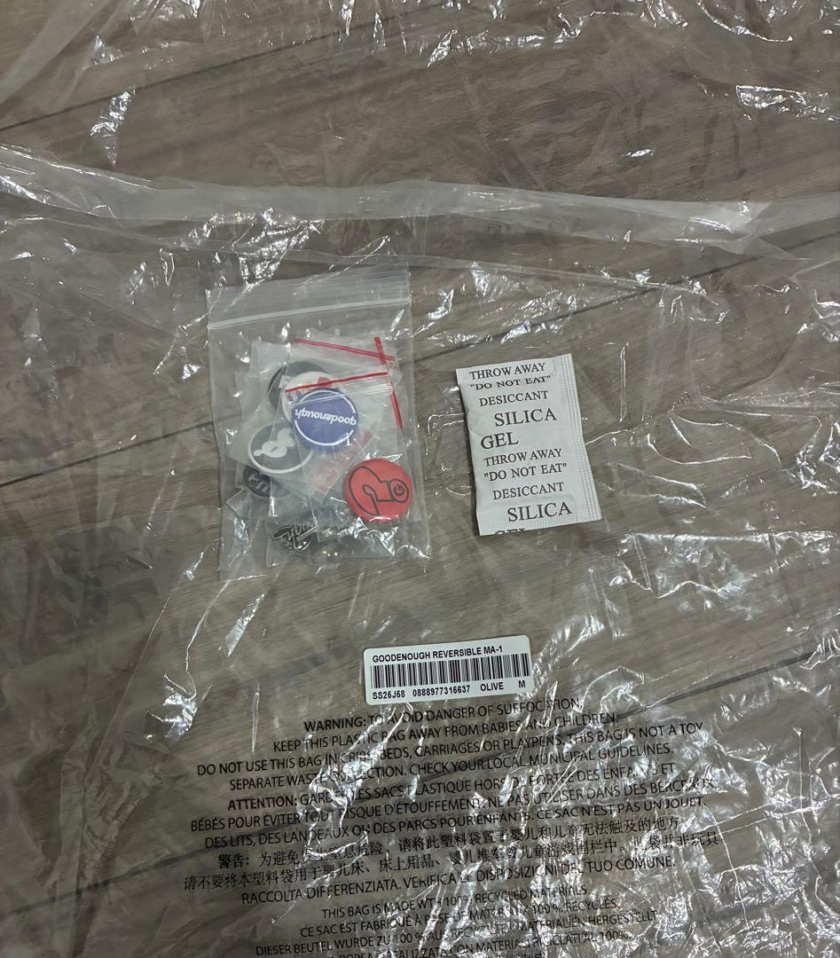 ジャケット・アウター Supreme GOODENOUGH REVERSIBLE MA-1 M