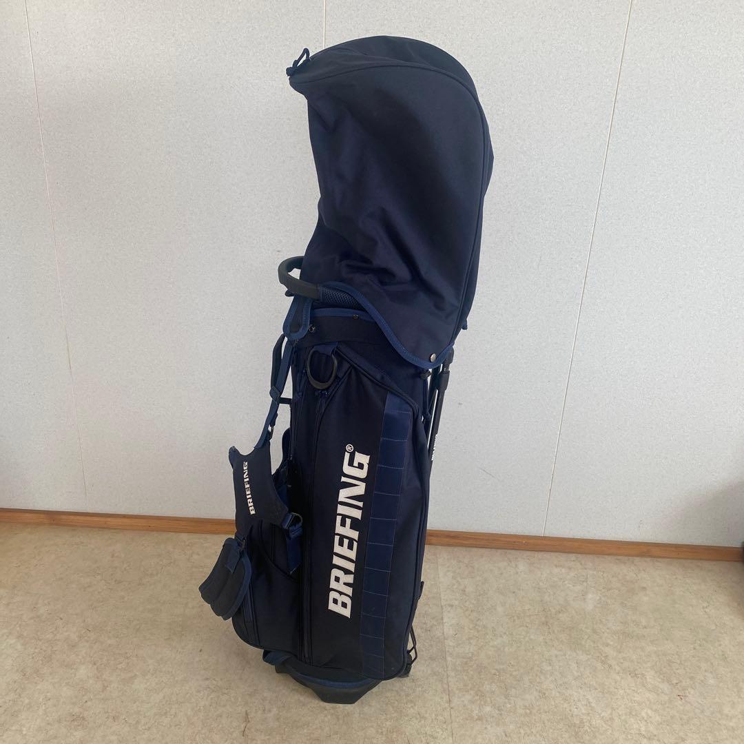 美品　BRIEFING ゴルフスタンドバッグ ネイビー　CR-4
